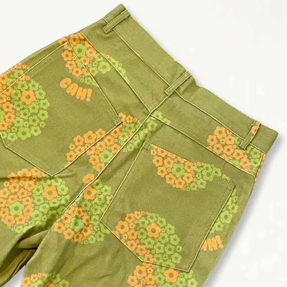 Lisa Says Gah UO Exclusive Printed Robyn Jean Colorful Flower Power Ying Yang - Picture 12 of 13